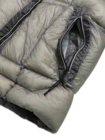 画像4: 【送料無料】C.P.COMPANY D.D. SHELL HOODED DOWN JACKET FLINT GREY