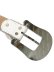 画像5: 【送料無料】B.B.SIMON LAVASAN WHITE AB LEATHER BELT (5)