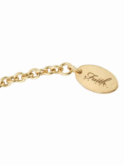 画像5: 【送料無料】FAITH BY LUIS GOLD FAITH NECKLACE GOLD