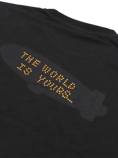 画像4: 【送料無料】FAITH BY LUIS THE WORLD IS YOURS TEE BLACK