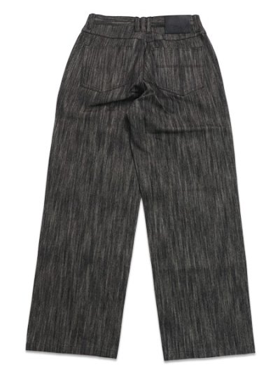 画像2: 【送料無料】FAITH BY LUIS ONYX RAW BAGGY DENIM ONYX RAW