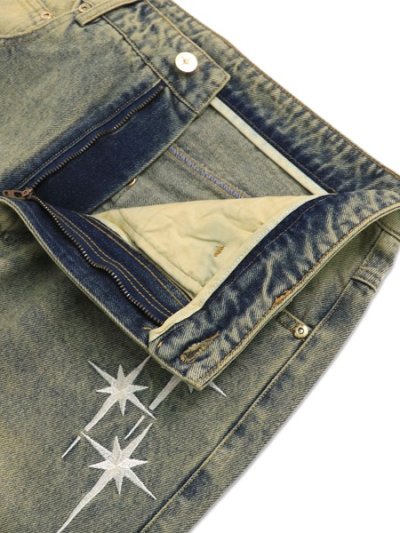 画像4: 【送料無料】FAITH BY LUIS NEVADA FAITH STRAIGHT DENIM VINTAGE BLUE