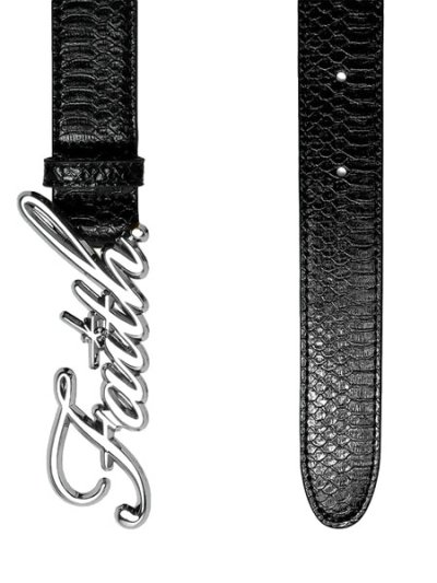 画像2: 【送料無料】FAITH BY LUIS CHROME FAITH BELT SNAKE SKIN CHROME/SNAKE SKIN