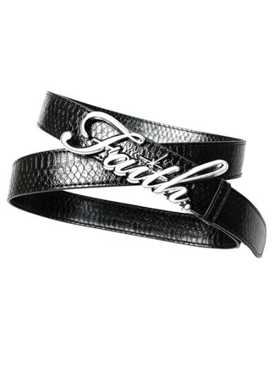 画像3: 【送料無料】FAITH BY LUIS CHROME FAITH BELT SNAKE SKIN CHROME/SNAKE SKIN
