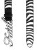 画像2: 【送料無料】FAITH BY LUIS ZEBRA CHROME FAITH BELT CHROME/ZEBRA (2)
