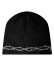 画像3: 【送料無料】FAITH BY LUIS REVERSIBLE JACQUARD SCRIPT BLACK BEANIE BLACK (3)