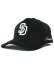 画像1: 【送料無料】FAITH BY LUIS 5-PANEL CORDUROY CLASSIC SAN DIEGO CAP BLACK (1)
