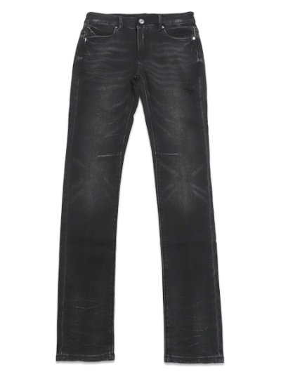 画像1: 【送料無料】RTA CLAYTON SKINNY STRETCH DENIM GRAPHITE FADE
