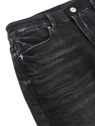画像3: 【送料無料】RTA CLAYTON SKINNY STRETCH DENIM GRAPHITE FADE