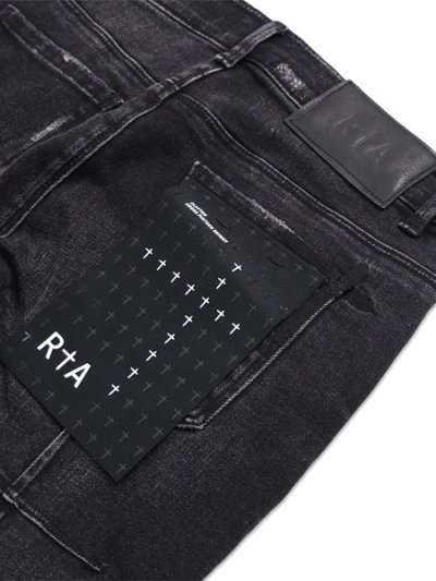 画像5: 【送料無料】RTA CLAYTON SKINNY STRETCH DENIM GRAPHITE FADE