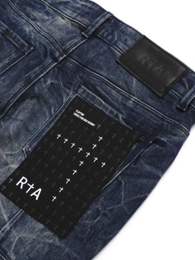 画像5: 【送料無料】RTA CLAYTON SKINNY STRETCH DENIM MIDNIGHT SURF