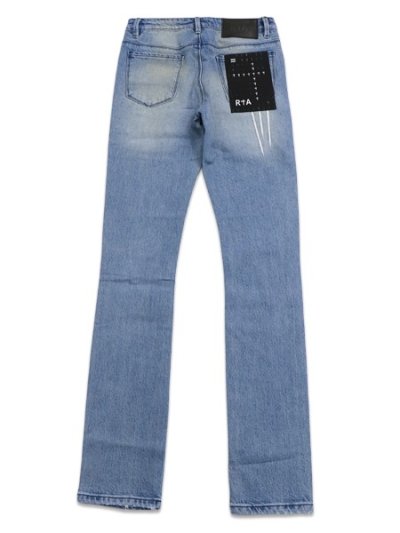 画像2: 【送料無料】RTA BRYANT SKINNY STRETCH DENIM BLUE HAZE TRIPLE CROSS