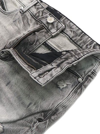 画像4: 【送料無料】RTA BRYANT SKINNY STRETCH DENIM LUNA GREY