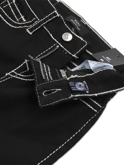 画像4: 【送料無料】【KIDS】TRUE RELIGION BOYS RICKY BIG T STITCH BODY RINSE BLACK