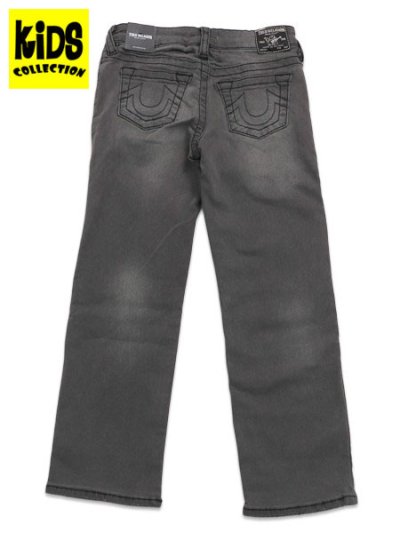 画像1: 【送料無料】【KIDS】TRUE RELIGION BOYS RICKY STRAIGHT GREY COZY WASH