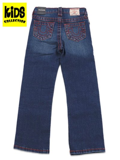 画像1: 【送料無料】【KIDS】TRUE RELIGION BOYS RICKY BIG T STRAIGHT MEDIUM WATER CAVE WASH