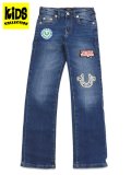【送料無料】【KIDS】TRUE RELIGION BOYS RICKY PATCH STRAIGHT RICH BLUE