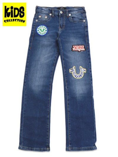 画像1: 【送料無料】【KIDS】TRUE RELIGION BOYS RICKY PATCH STRAIGHT RICH BLUE