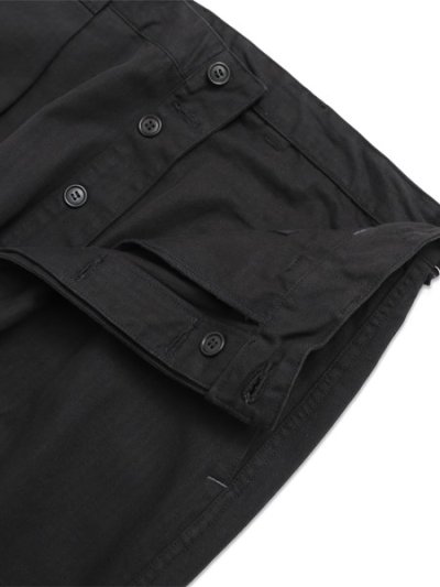 画像4: 【送料無料】POST O'ALLS POS-TRAVAIL PANTS COTTON HBT BLACK