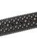 画像3: 【送料無料】B.B.SIMON THE TROJAN LEATHER BELT JET BLACK (3)