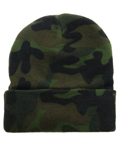 画像1: ROTHCO CAMO WATCH CAP