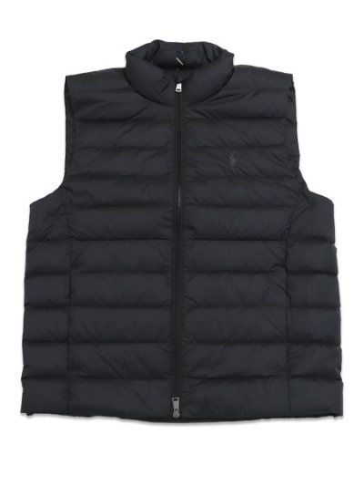 画像1: 【送料無料】POLO RALPH LAUREN MATTE PERPETUAL COLDEN PUFFER VEST POLO BLACK