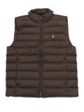 【送料無料】POLO RALPH LAUREN MATTE PERPETUAL COLDEN PUFFER VEST NUTMEG BROWN