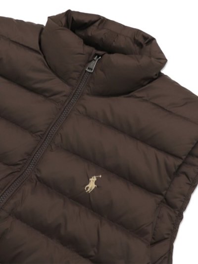画像3: 【送料無料】POLO RALPH LAUREN MATTE PERPETUAL COLDEN PUFFER VEST NUTMEG BROWN
