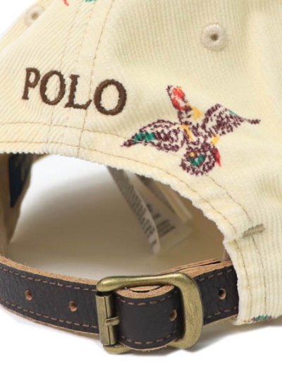 画像7: 【送料無料】POLO RALPH LAUREN DUCK PRINT CORDUROY BALL CAP