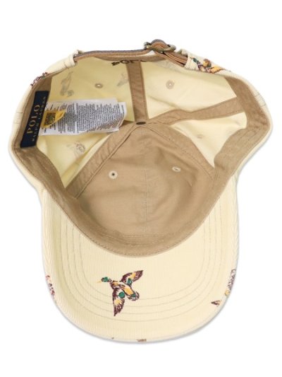 画像5: 【送料無料】POLO RALPH LAUREN DUCK PRINT CORDUROY BALL CAP