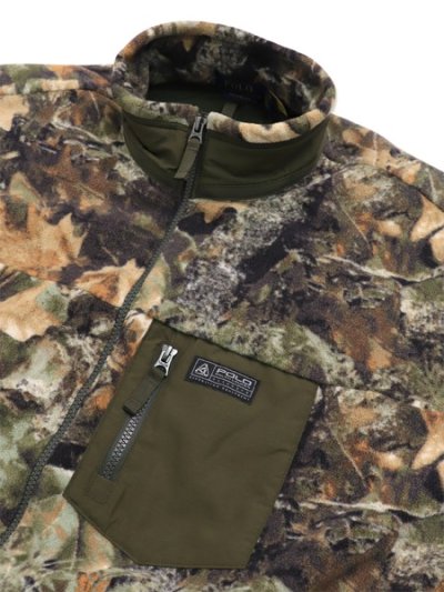 画像3: 【送料無料】POLO RALPH LAUREN RELAXED FIT FOREST-PRINT FLEECE JACKET FOREST CAMO