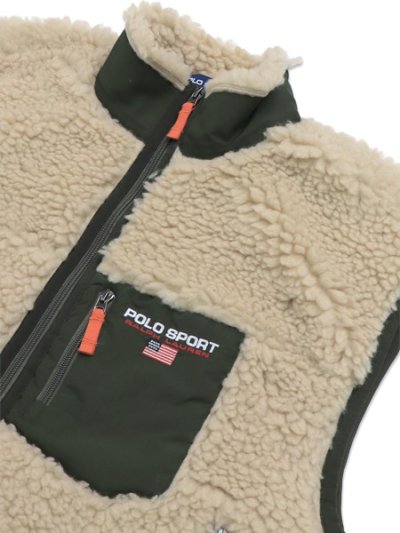 画像3: 【送料無料】POLO RALPH LAUREN POLO SPORT RELAXED FIT SHAGGY HIGH PILE VEST