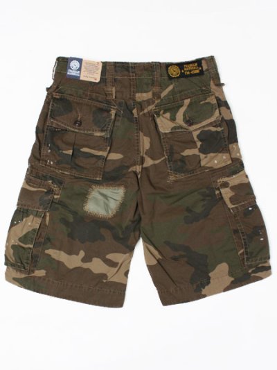 画像3: 【MEGA SALE】FRANKLIN & MARSHALL CAMO CARGO SHORTS