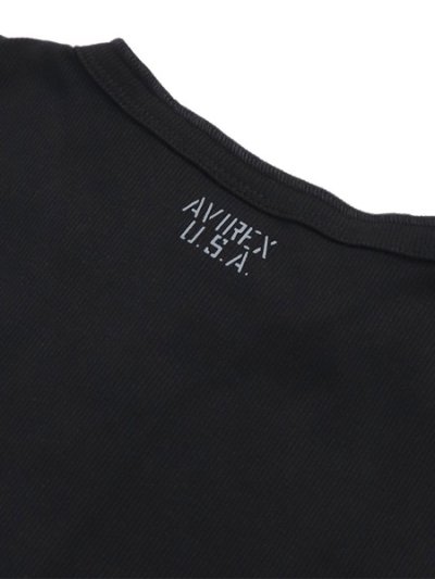 画像4: AVIREX DAILY RIB HENLEY NECK L/S TEE