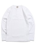 AVIREX DAILY RIB HENLEY NECK L/S TEE