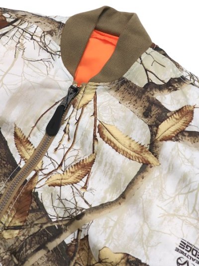 画像3: 【送料無料】ALPHA MA-1 HERITAGE FIT FLIGHT JACKET REALTREE CAMO