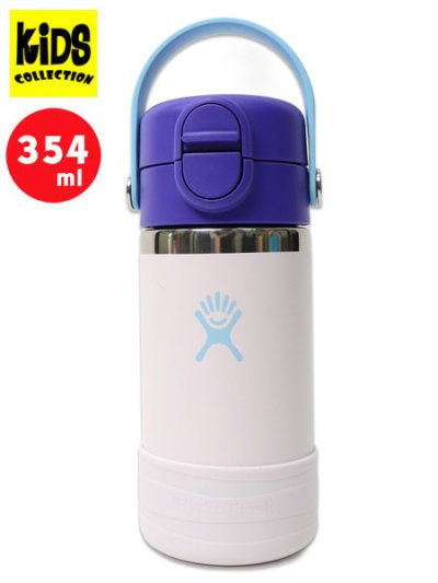 画像1: 【KIDS】Hydro Flask KIDS 12 OZ WIDE MOUTHCOVERED CAP-CLOUD PINK