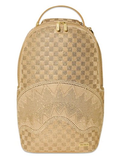 画像1: 【送料無料】SPRAYGROUND GOLD TRINITY DLXSF BACKPACK