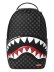 画像1: 【送料無料】SPRAYGROUND SHARKS IN PARIS WTF BUBBLY BLACK CHECK DLXSV BACKPACK (1)