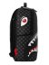画像3: 【送料無料】SPRAYGROUND SHARKS IN PARIS WTF BUBBLY BLACK CHECK DLXSV BACKPACK (3)