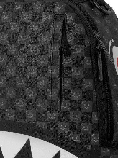画像6: 【送料無料】SPRAYGROUND SHARKS IN PARIS WTF BUBBLY BLACK CHECK DLXSV BACKPACK