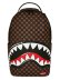 画像1: 【送料無料】SPRAYGROUND SHARKS IN PARIS WTF BUBBLE BROWN CHECK DLXSV BACKPACK (1)