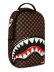 画像4: 【送料無料】SPRAYGROUND SHARKS IN PARIS WTF BUBBLE BROWN CHECK DLXSV BACKPACK (4)
