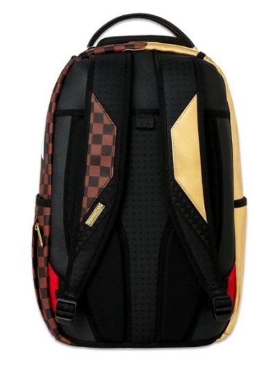 画像2: 【送料無料】SPRAYGROUND SHARKS IN PARIS GOLD DRIP DLXSV BACKPACK