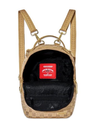 画像4: 【送料無料】SPRAYGROUND GOLD TRINITY MINI BACKPACK
