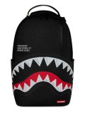【送料無料】SPRAYGROUND SHARK CENTRAL BLACK EMBROIDERED SHARK DLXSV BACKPACK
