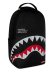 画像4: 【送料無料】SPRAYGROUND SHARK CENTRAL BLACK EMBROIDERED SHARK DLXSV BACKPACK (4)