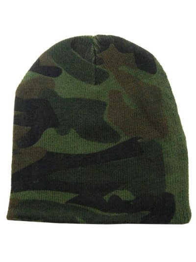 画像1: ROTHCO CAMO SKULL CAP