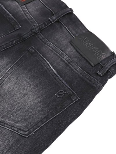 画像5: 【送料無料】ANOM DENIM 360 SKINNY DENIM BLACK WASH