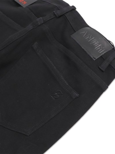 画像5: 【送料無料】ANOM DENIM 360 SKINNY DENIM JET BLACK